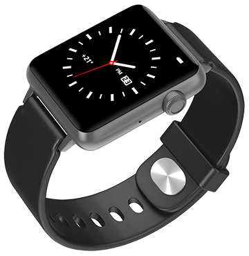Black Smart Watch - Image 2