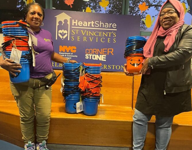 Halloween Autism Awareness Blue Bucket giveaway