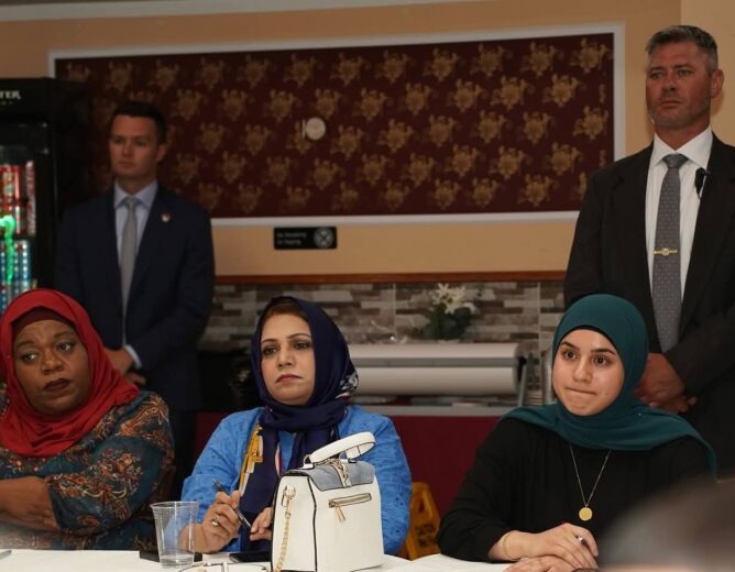 Working on Safety Issues in Bay Ridge with Deputy Mayor Kaz Daughtry